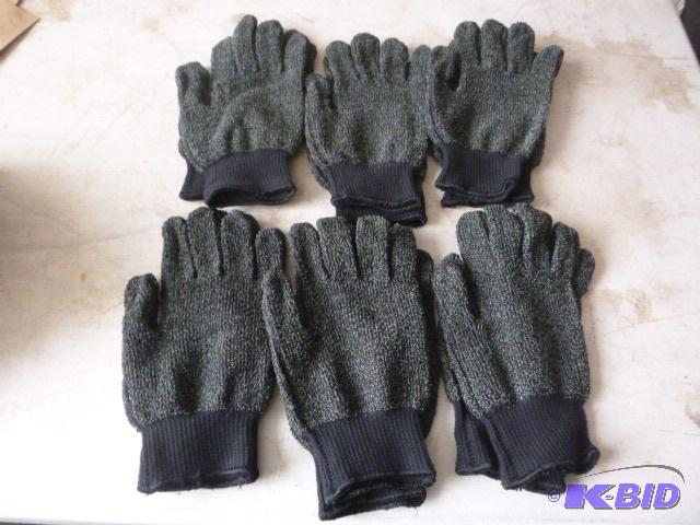 6 Pairs of Gloves Size medium....
