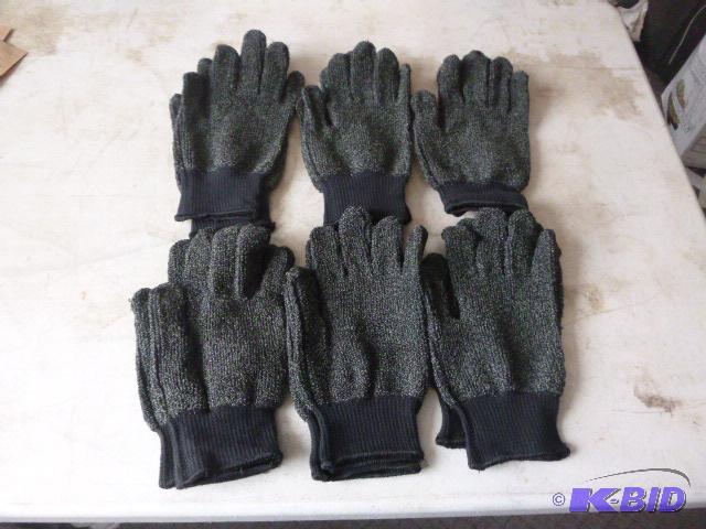 6 Pairs of Gloves Size medium....