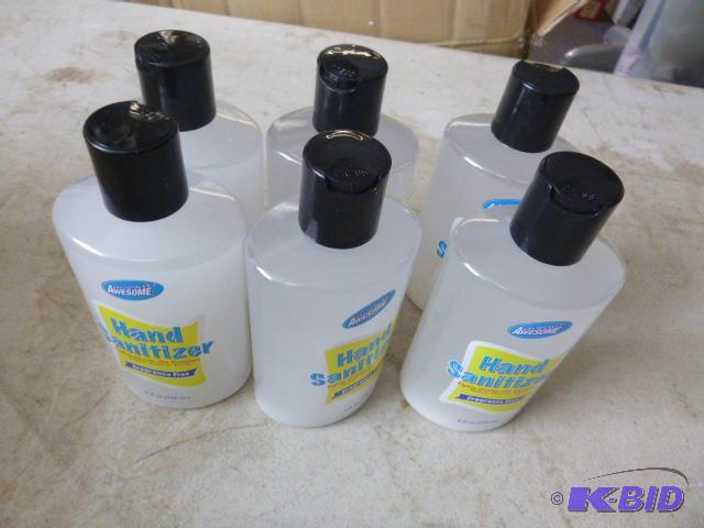 6 Bottles of Hand Sanitizer...