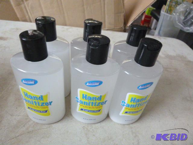 6 Bottles of Hand Sanitizer...