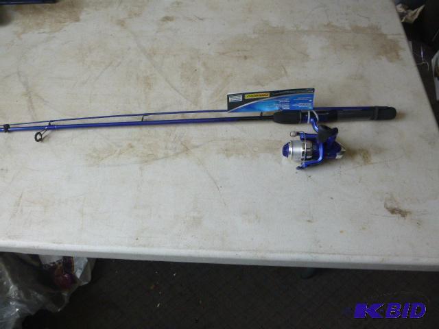 Shakespeare Firebird Rod and Reel 1 ball bear...