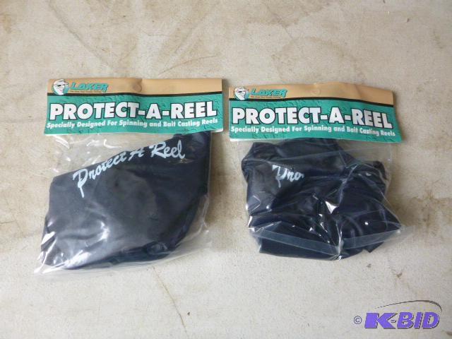 2 Laker Protect-a-Reel Covers For spinning an...