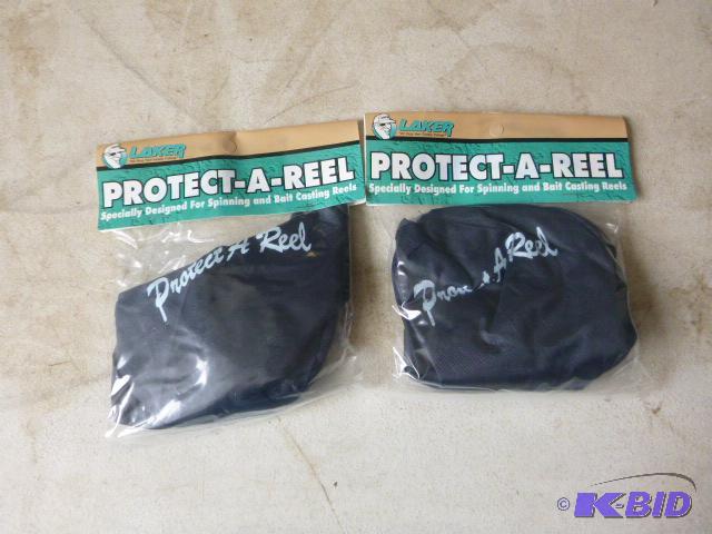 2 Laker Protect-a-Reel Covers For spinning an...
