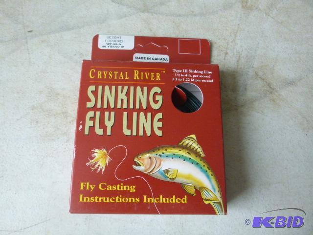 Crystal River Sinking Fly Line 30 yards....