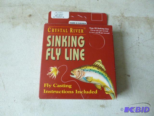 Crystal River Sinking Fly Line 30 yards....