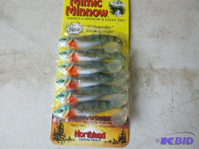 Package of 6 Northland Tackle Halographic Mim...
