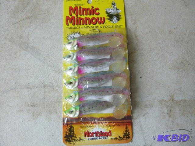 Package of 6 Northland Tackle Halographic Mim...