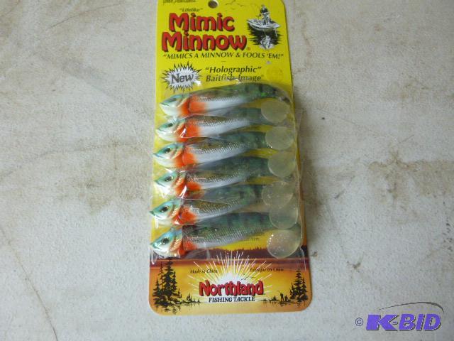 Package of 6 Northland Tackle Halographic Mim...