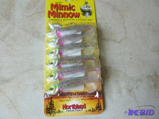 Package of 6 Northland Tackle Halographic Mim...