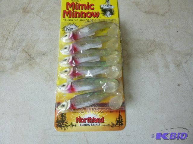 Package of 6 Northland Tackle Halographic Mim...