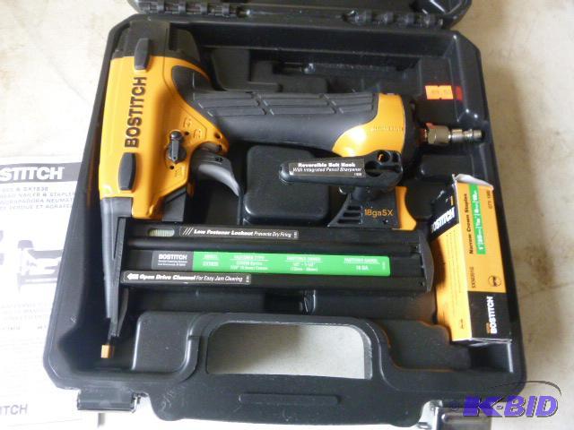 Bostitch&nbspPneumatic Brad Nailer and Stapl...