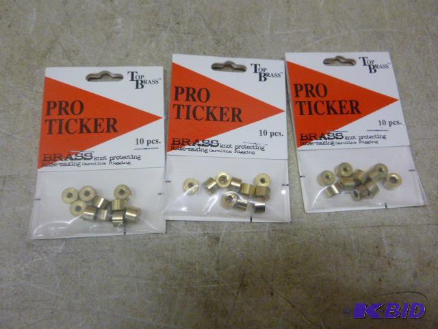 3 Packs of Pro-Ticker Brass Knot Protecting N...