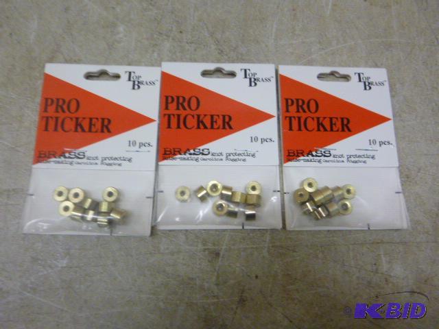 3 Packs of Pro-Ticker Brass Knot Protecting N...