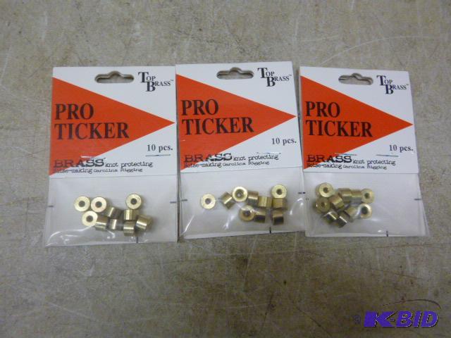3 Packs of Pro-Ticker Brass Knot Protecting N...