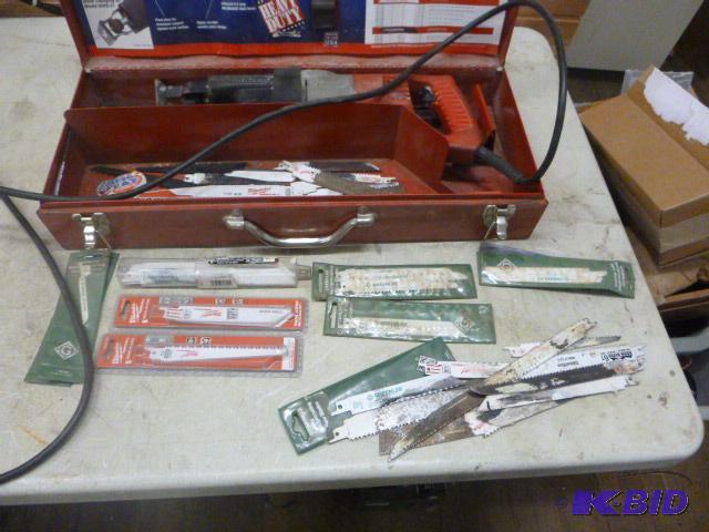 Milwaukee Heavy Duty Sawzall 6509-21 - With c...