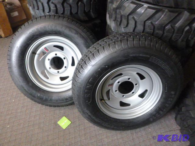2 Rintal&nbspTrailer Tires ST22575D 15, 8 P...