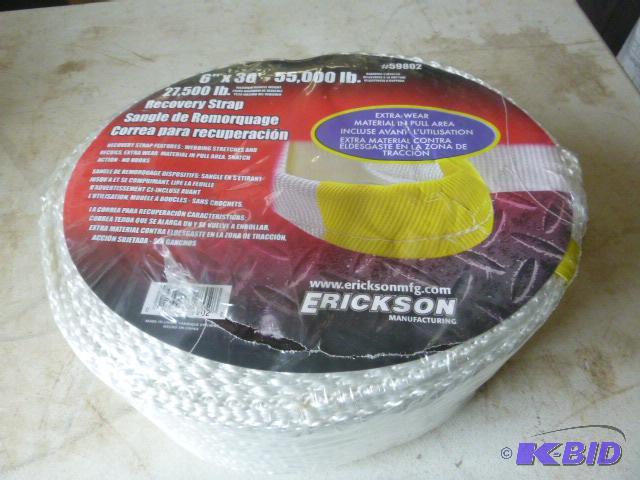 Erickson Recovery Strap 6&quot X 30, 55,000...