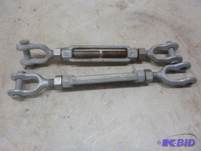 2 - 78&quot Turn Buckles Approximately 18&q...