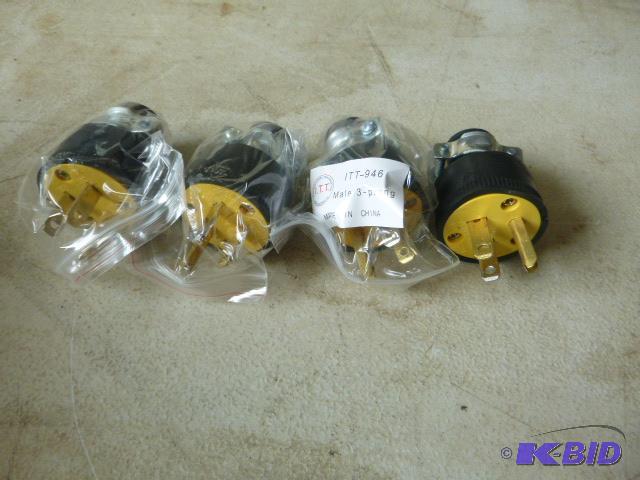 4 Male Replacement Plugs...