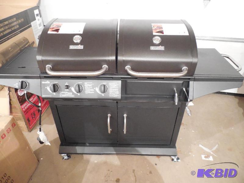 NEW -  Char-Broil Combination Charcoal & Gas Grill