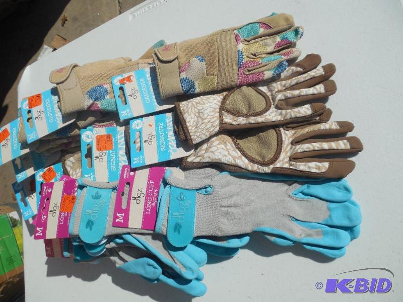 10 pair Womens Lawn Gloves