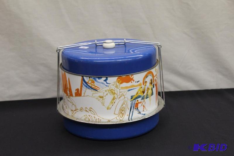 Vintage Angle Food Cake Carrying&nbspCase&nb...