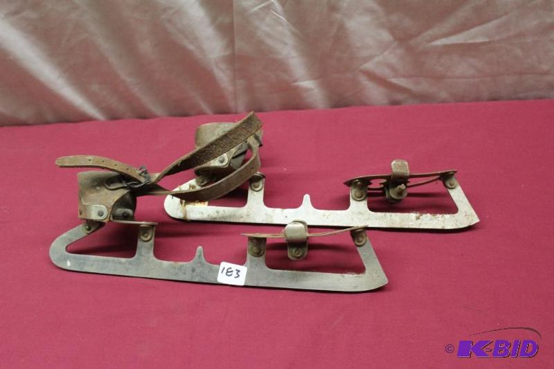 Vintage Union Hardware Co Clip On Ice Skates ...