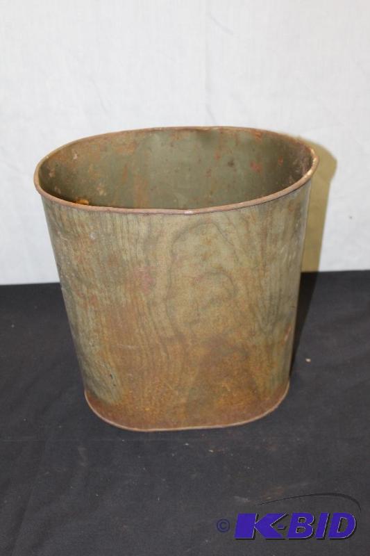 Vintage Painted Waste Basket...