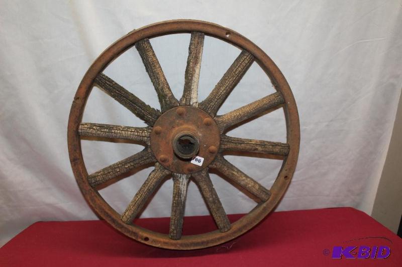 Antique Wood Spoke Steel Wheel&nbsp...