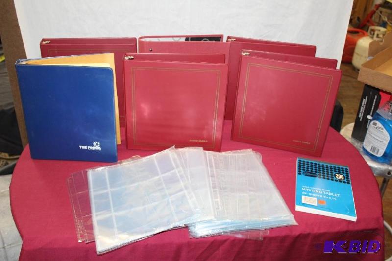 3 Ring Binders and Plastic Sheets&nbsp...