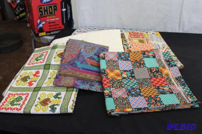 Table Cloths, Pot Holders and a Rug&nbsp...