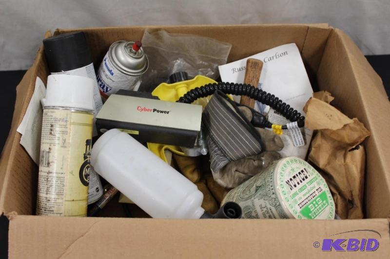 Moving Box, contents have not been gone throu...