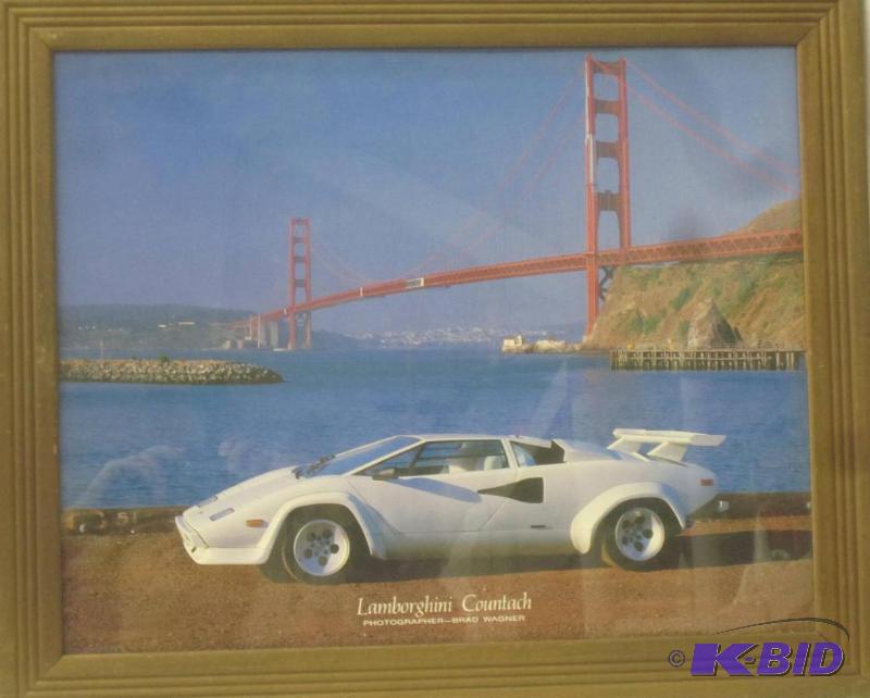 lot 389 image: Lamborghini Countach Photograph - Brad Wagner