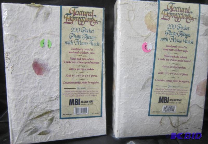 lot 427 image: NEW  2 Photo Albums