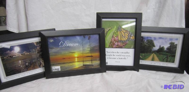 lot 483 image: BOX LOT - 4 Frames 5 x 7