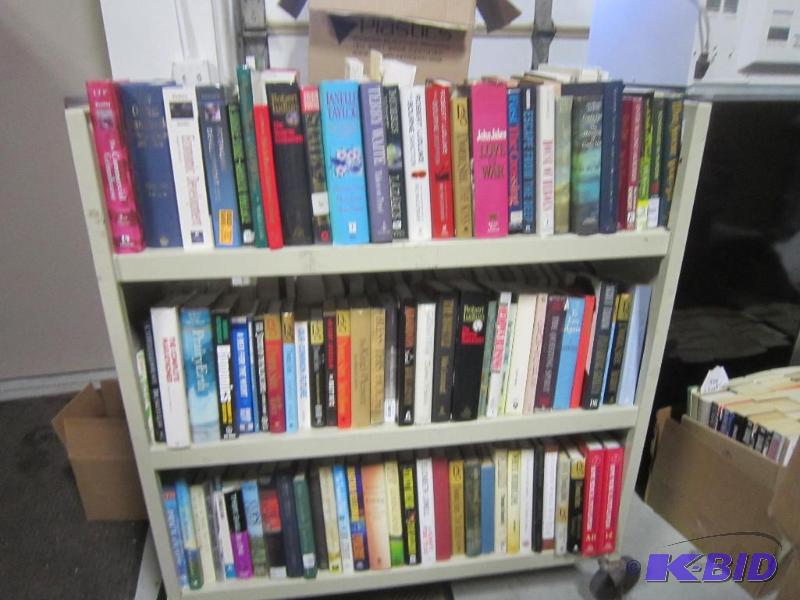 lot 576 image: 3 Full Shelves of Books