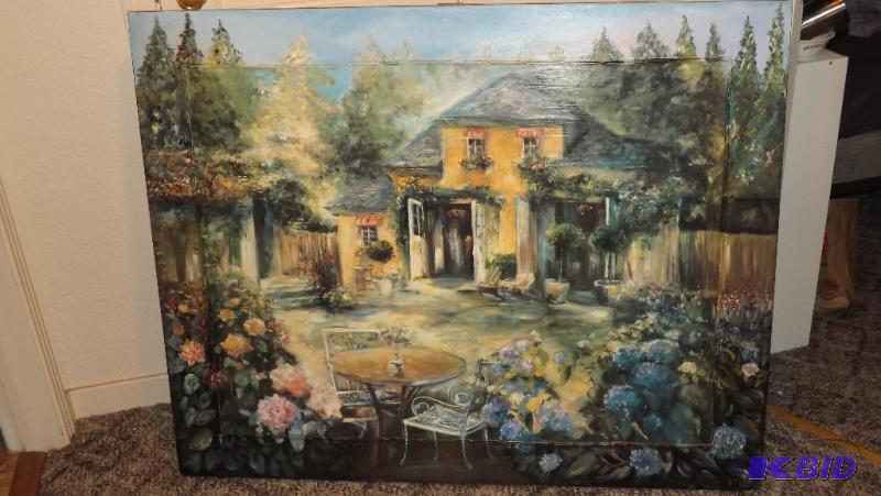 large oil painting on canvas...