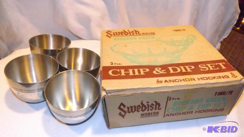 set of 4 Jostens Pewter cups, Swedish Modern ...