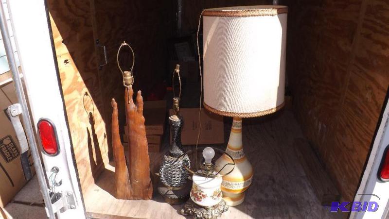 Four older Lamps...