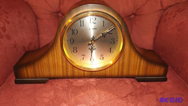 Linden Battery Operated Chiming clock on the ...
