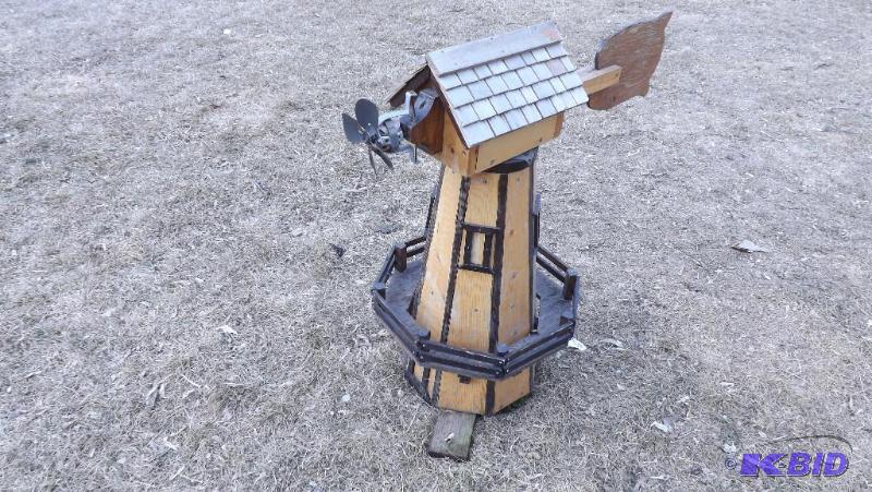 Yard Art Wooden Windmill...
