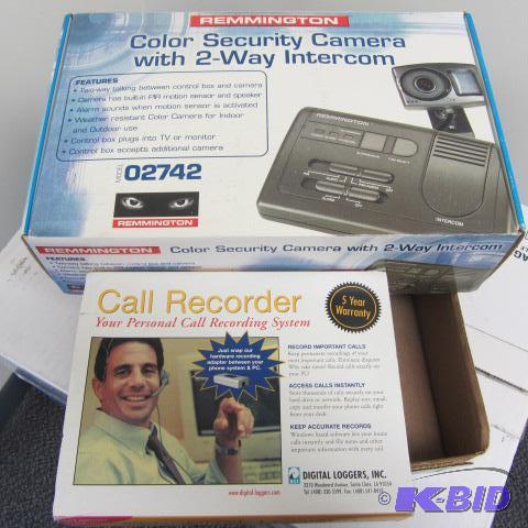 lot 15 image: Remington Security Camera