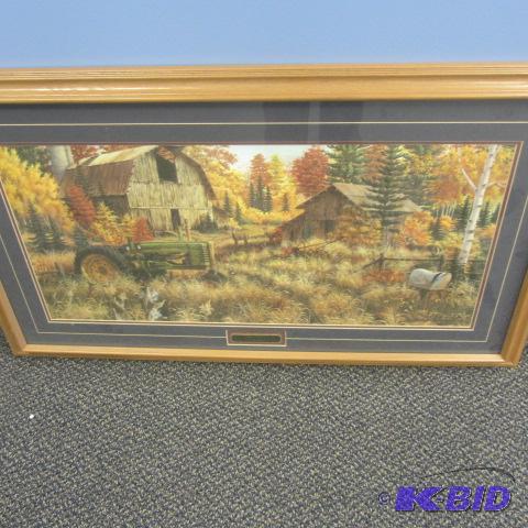 lot 17 image: Deer Valley Framed Print