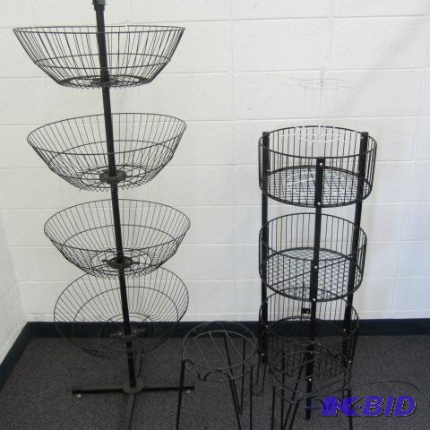 lot 39 image: Circular Display Stands