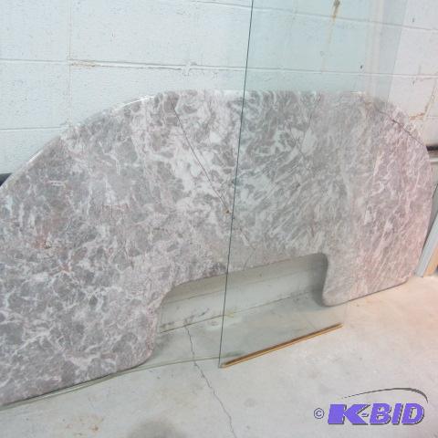 lot 62 image: Marble Countertop