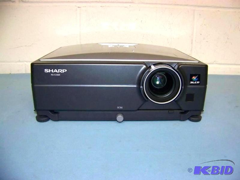 lot 17 image: Sharp, XG-C435X, LCD Projector