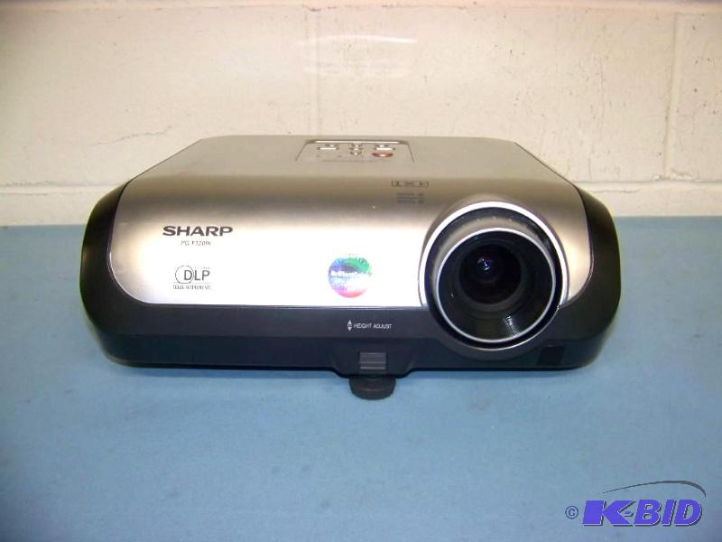 lot 19 image: Sharp, PG-F320W, DLP Projector
