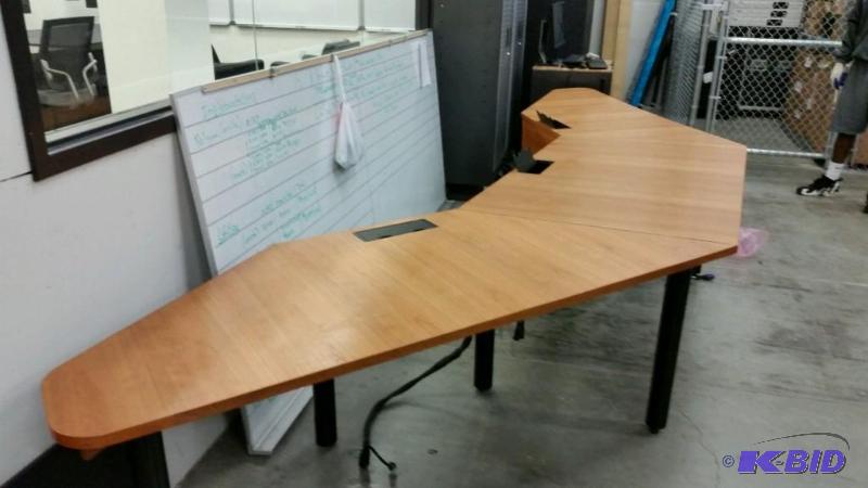 lot 31 image: Large, Conference Room  Work Station  Powered Table