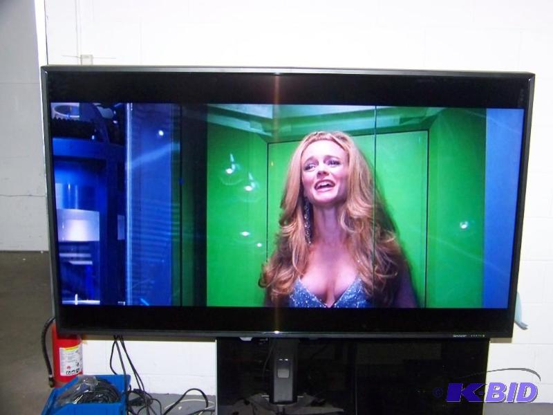 lot 5 image: Sharp, 60, Liquid Crystal Display (LCD) MonitorDisplay with Remote Control