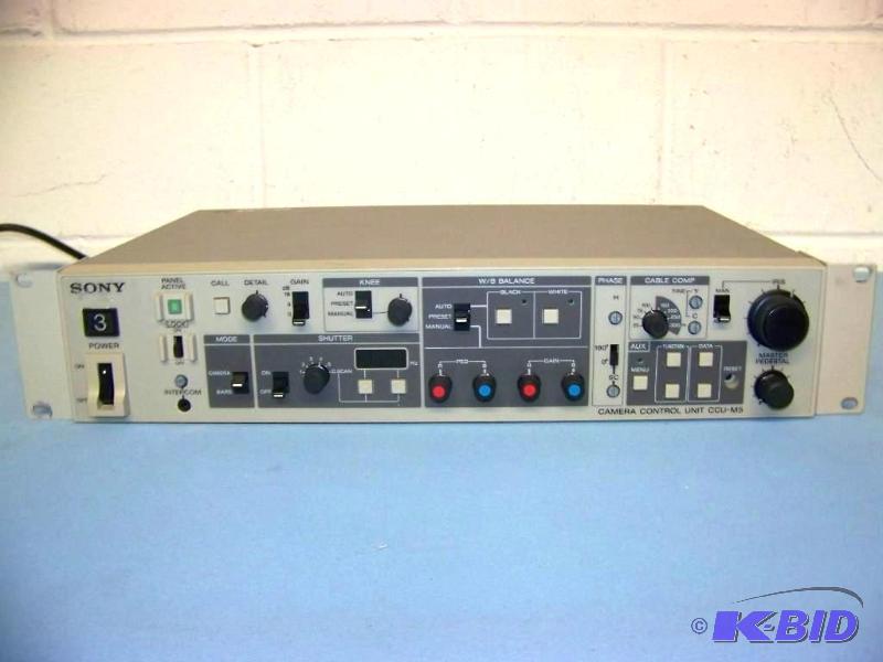 lot 56 image: Sony, CCU-M5, Camera Control Unit